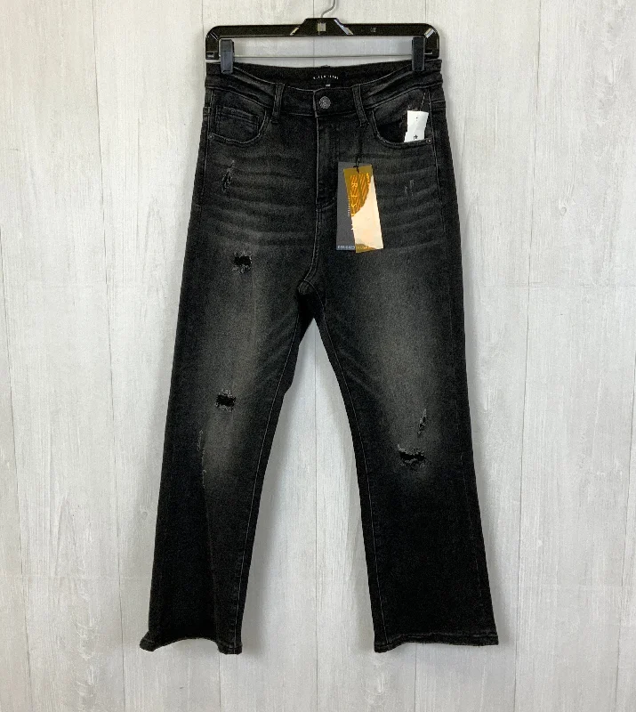 Jeans Cropped By Risen In BLACK DENIM, Size: 9 Casual Women's Japanese 