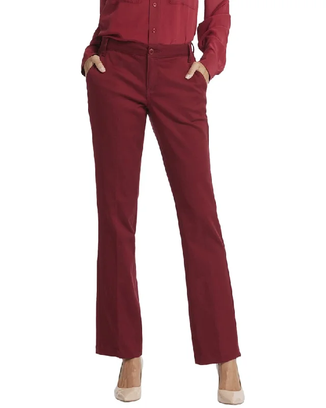 NYDJ Barbara Wild Currant Bootcut Jean Relaxed Women's 
