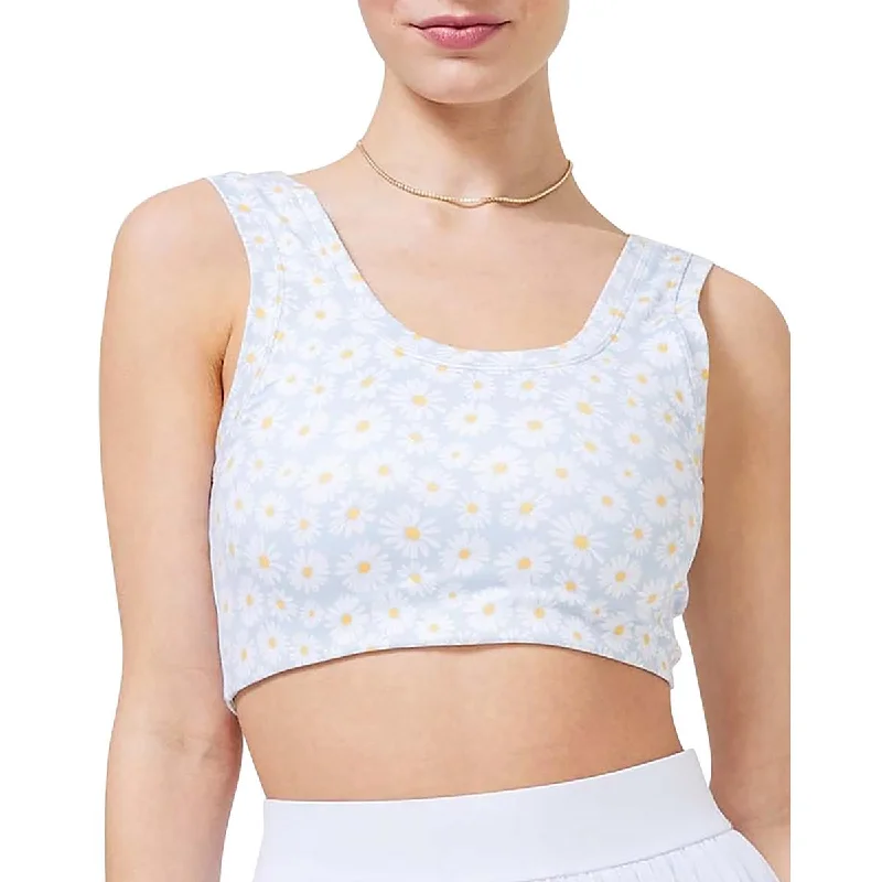 Terez Womens Fitness Activewear Sports Bra Monochromatic All - in - one