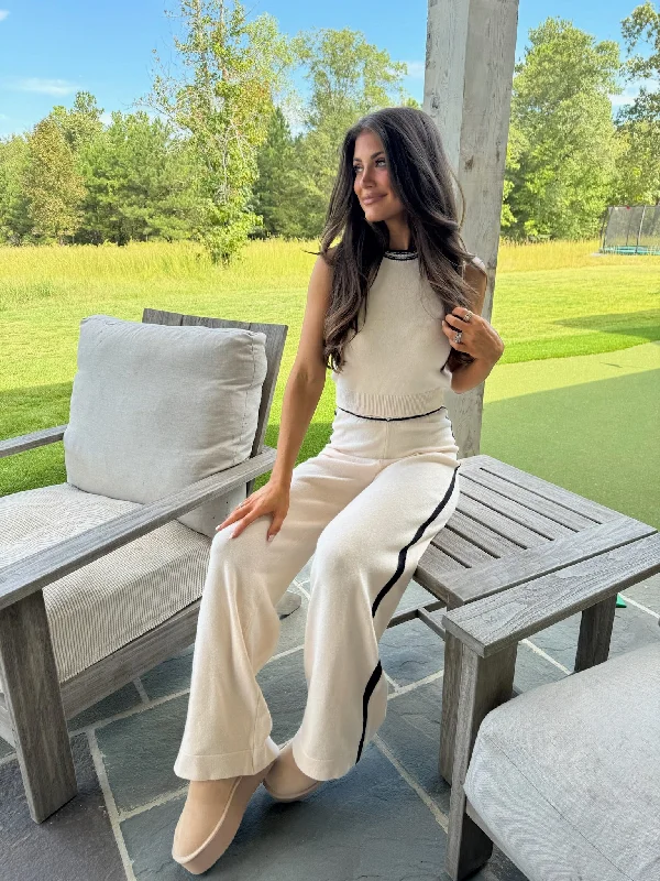 Patterson Sweater Set-Ivory Gym