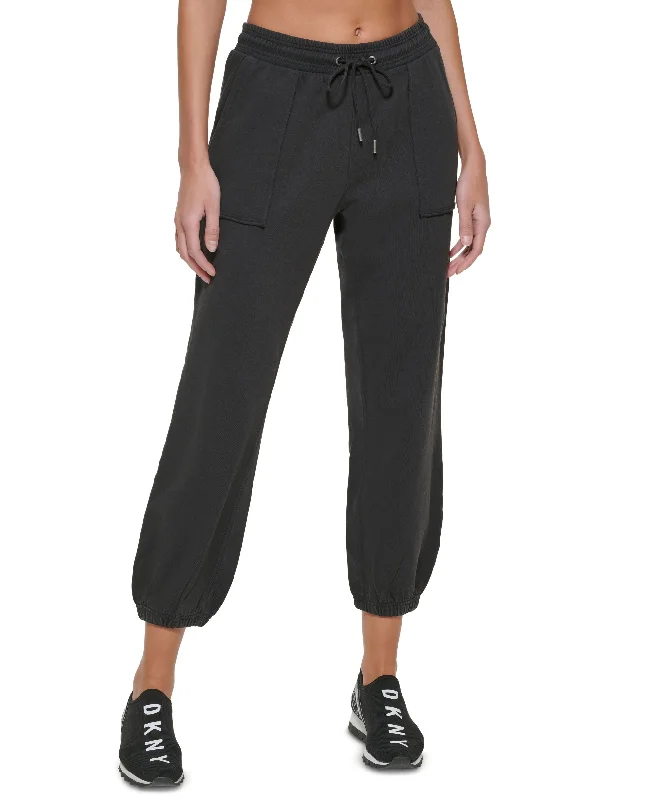 DKNY Sport Cropped Jogger Pants Cashmere