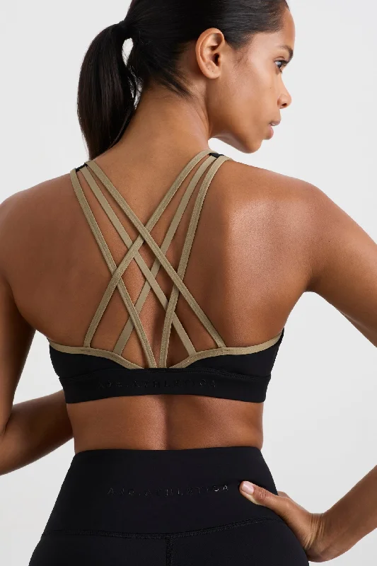 Lattice Logo Strap Bra 360 Tough Women's Military - inspired