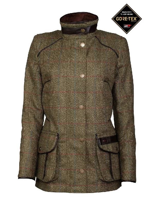 Dubarry Marlfield Waterproof Tweed Coat Athletic Women's 