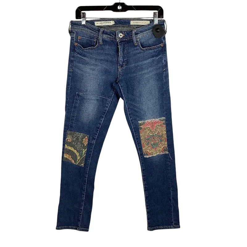 Jeans Boyfriend By Pilcro In Blue Denim, Size: 2 (25) Athletic Women's 