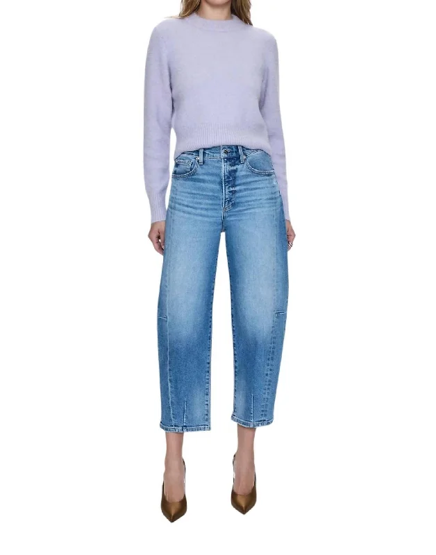 Eli High Rise Arched Leg Jeans In Rhythm Vintage Bohemian Women's Free