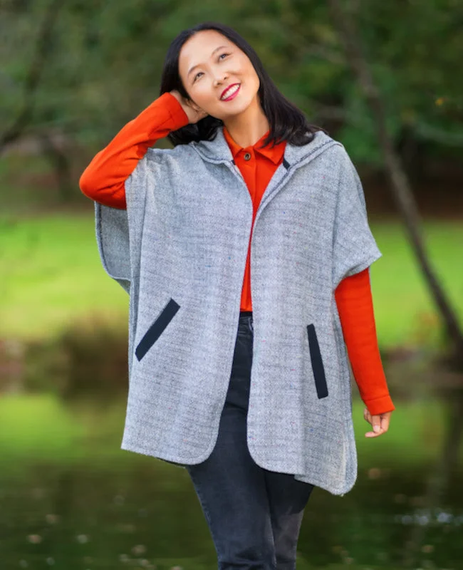 Itch to Stitch Koersel Cape Casual Women's Japanese 