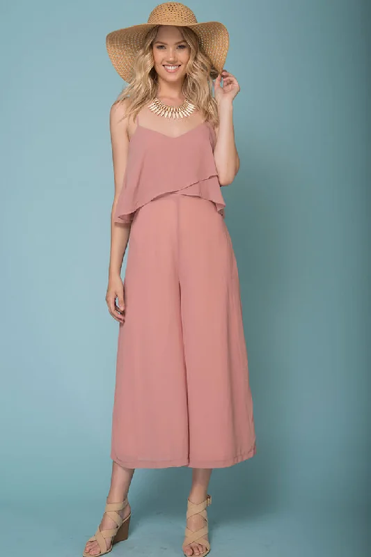 Milena Dressy Jumpsuit Dusty Pink French