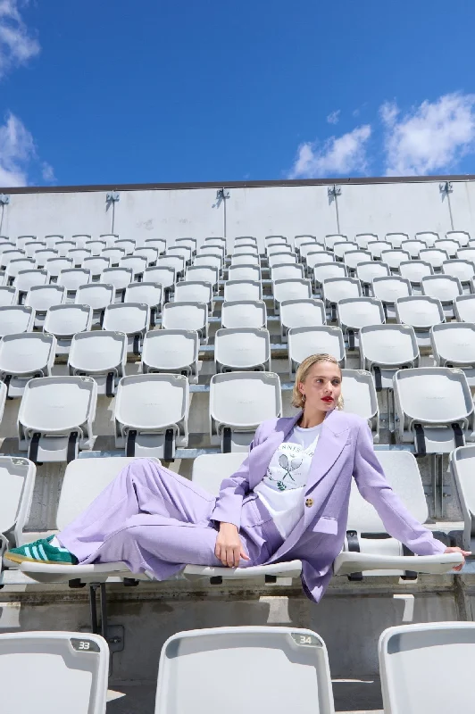 Paris Blazer | Lavender British Gentlewoman Style