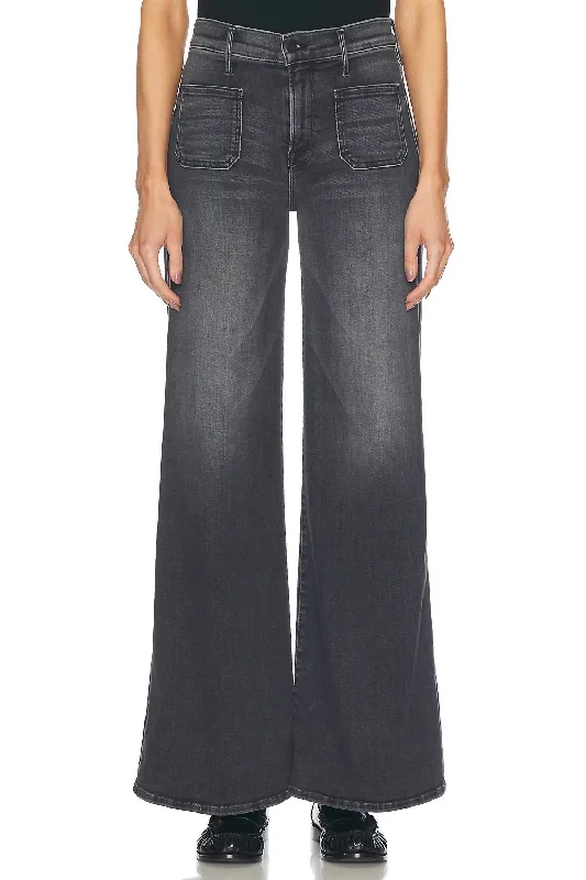 The Patch Pocket Twister Sneak Jeans In Up In Smoke Gym