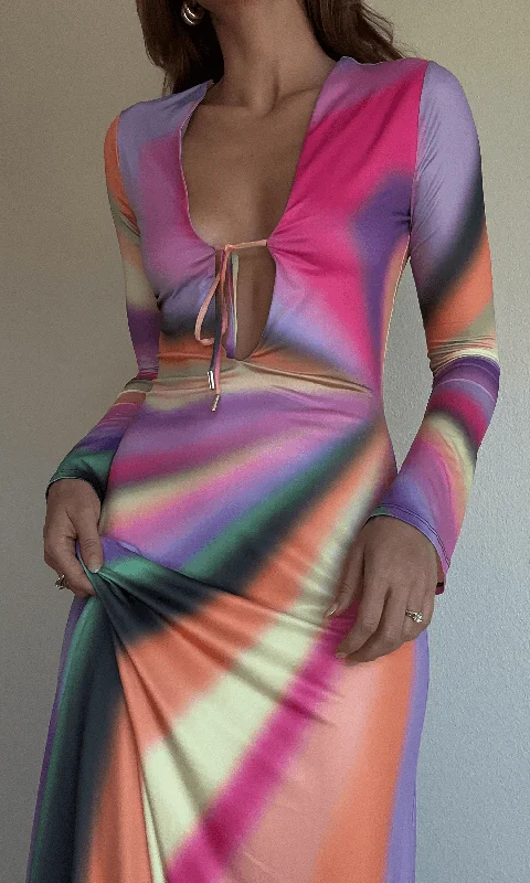 Clairo Maxi Dress by AFRM - FINAL SALE Athletic Women's High - 