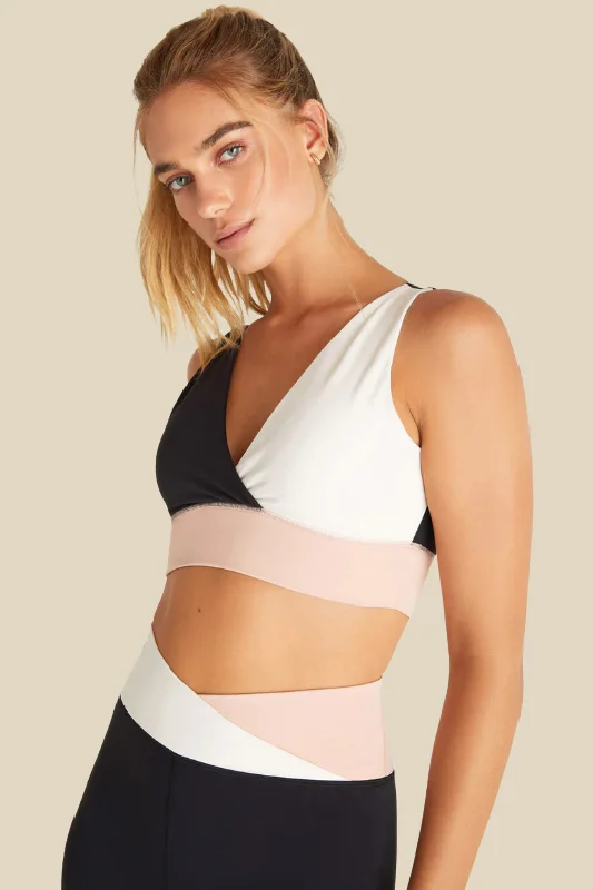 Colour Block Tank Bra Dynamic Women's High - energy