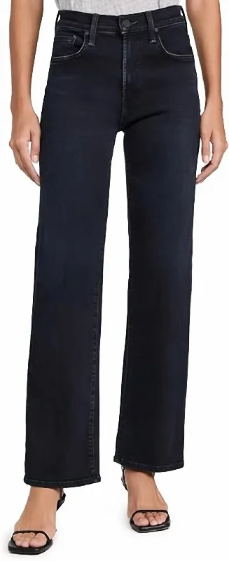 Mid Rise Rambler Zip Ankle Jeans In Night In Venice Trendy Women's 