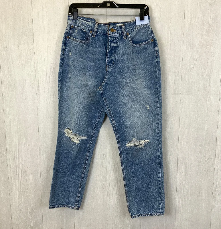 Jeans Boyfriend By J. Crew In Blue Denim, Size: 8 Vacation