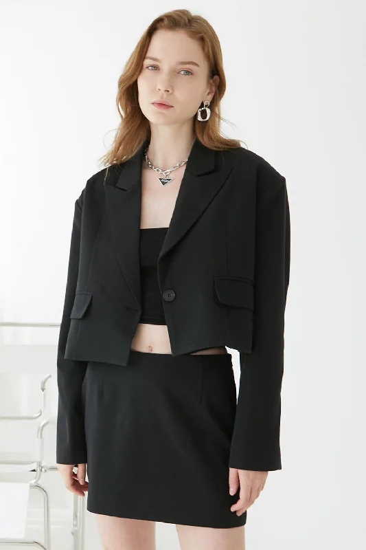 Hailey Oversized Cropped Jacket Athletic Women's High - 