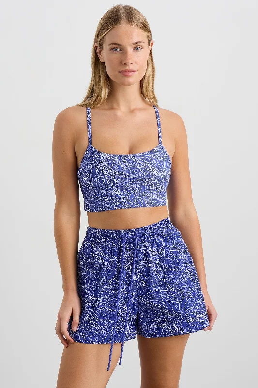 Square Neck Sports Bra 307 Trendy Women's Oversized