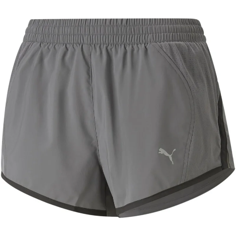 Puma Womens Running Fitness Shorts Classic Women's Pin - striped