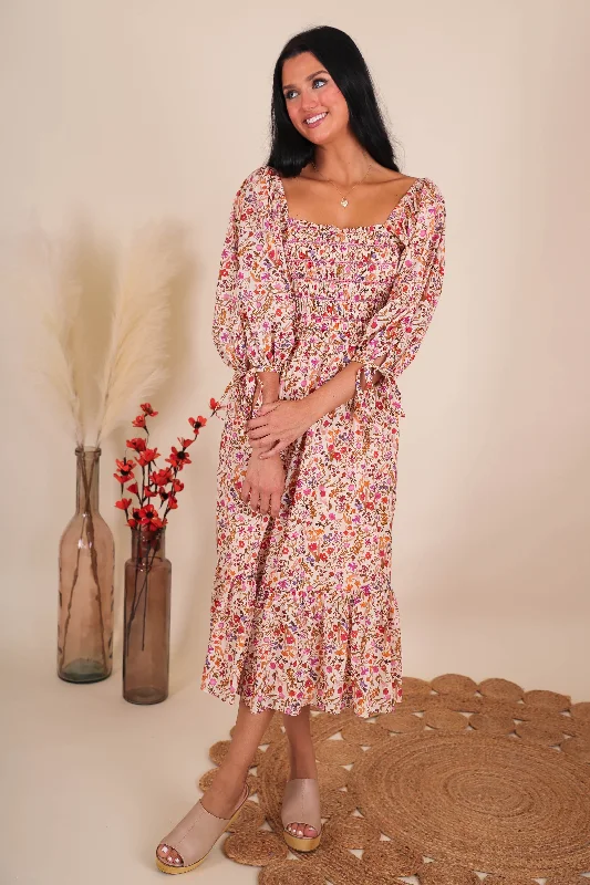 Never A Dull Moment Midi Dress Dapper Women's Bow - adorned