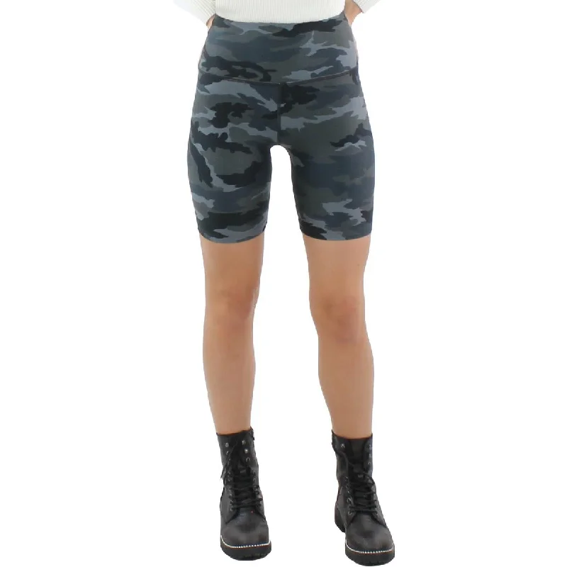 Beyond Yoga Womens Paisley High Waist Bike Short Cozy Women's Sherpa - lined