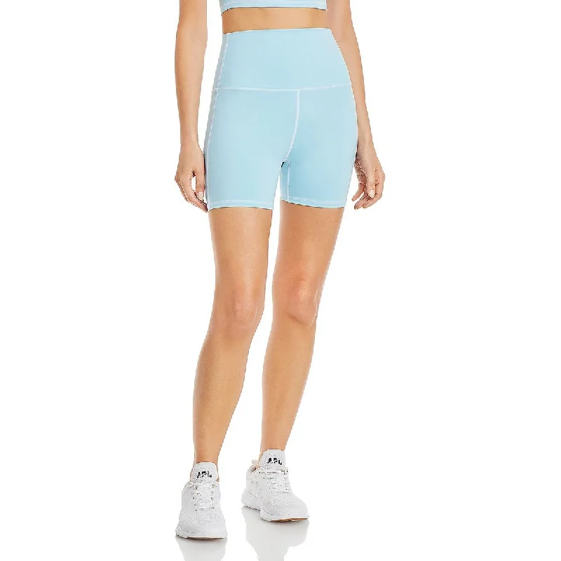 Frankies Bikinis Womens Active High-Rise Workout Bike Short Athletic Women's 