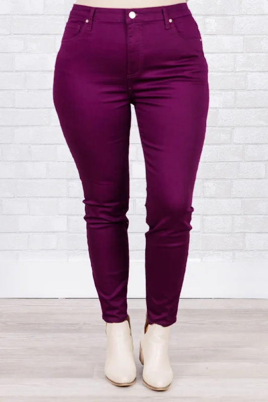 I'm That Girl Jeans, Plum garde