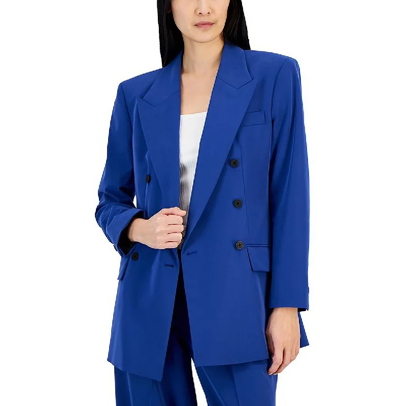 Hugo Womens Long Workwear Double-Breasted Blazer Sophisticated Women's 