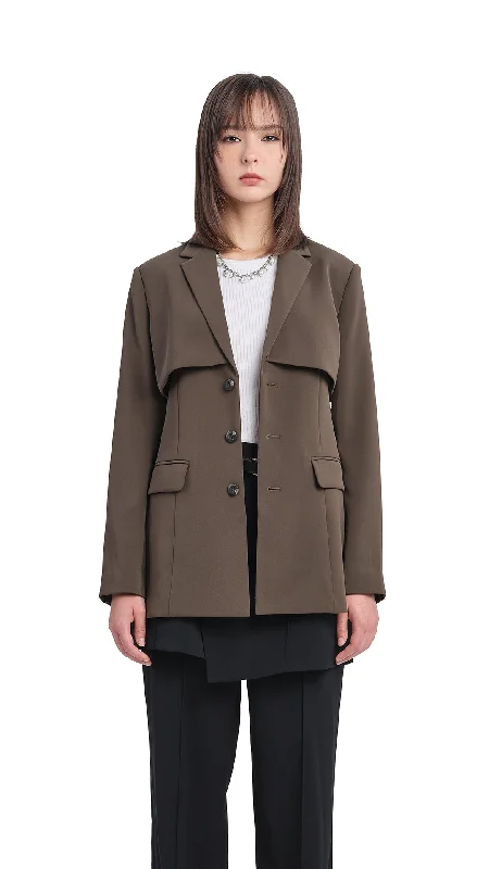 Cut Out Blazer Dynamic Women's Moto