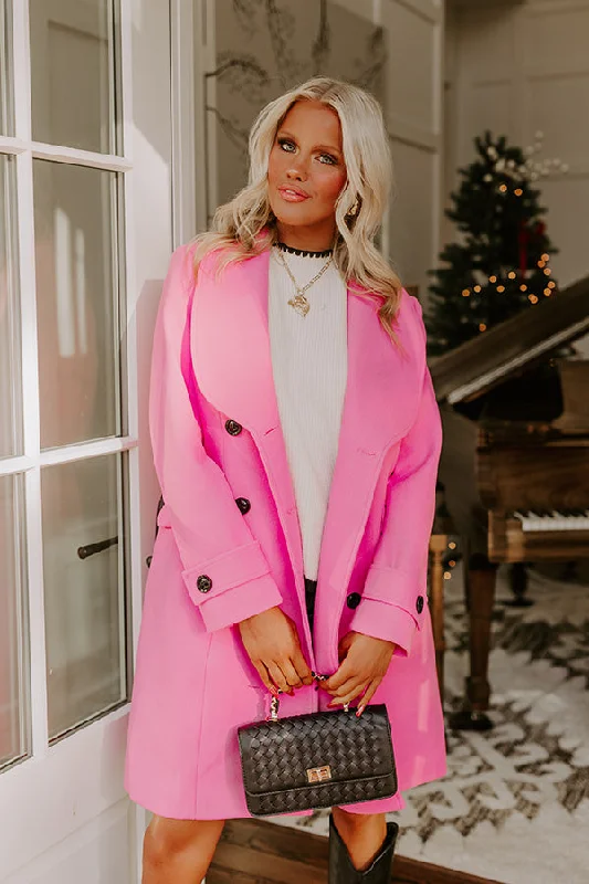 Fashionably Late Coat Elegant Women's Formal 