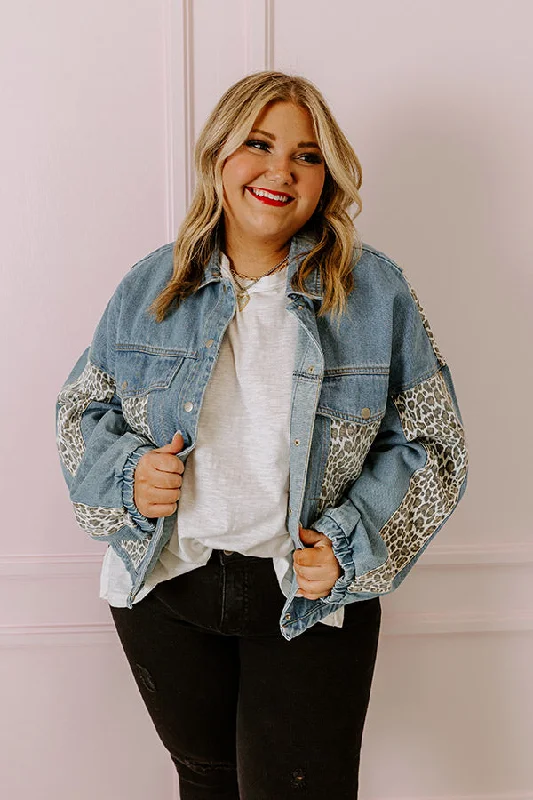 The Elain Denim Jacket Curves Business