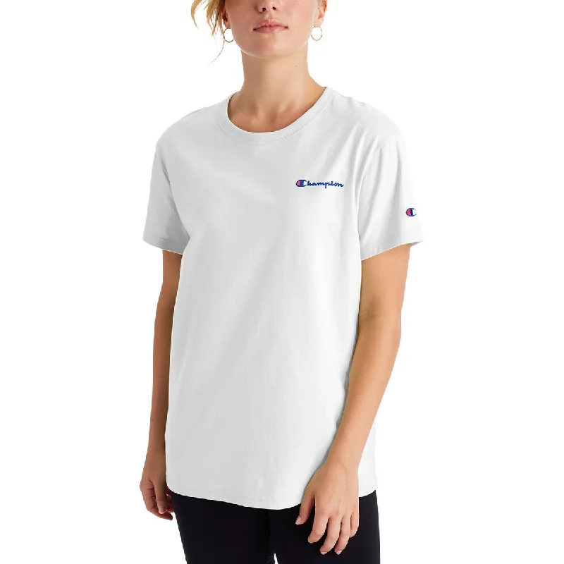 Champion Womens Boyfriend Activewear Workout Pullover Top Artistic Women's Hand - painted