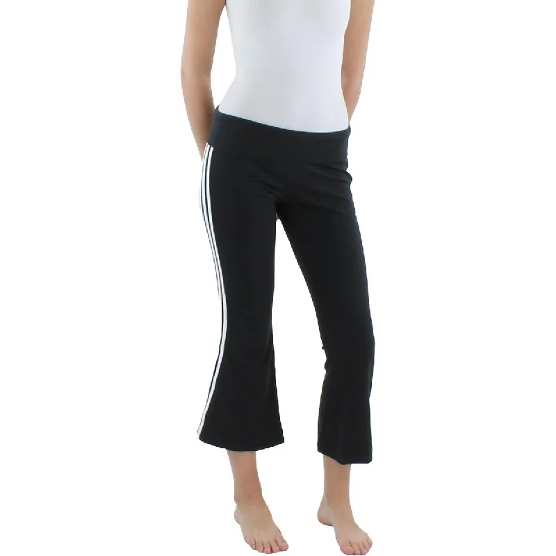 Adidas Womens   Activewear Fitness Yoga Pants Polished Women's Silk
