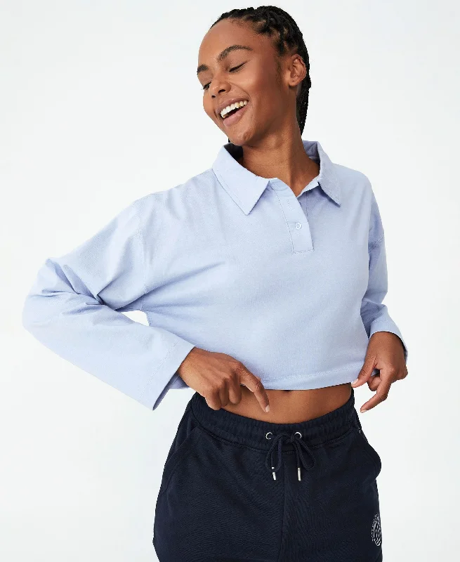 Cotton On Body Womens Polo Long Sleeve Top Women