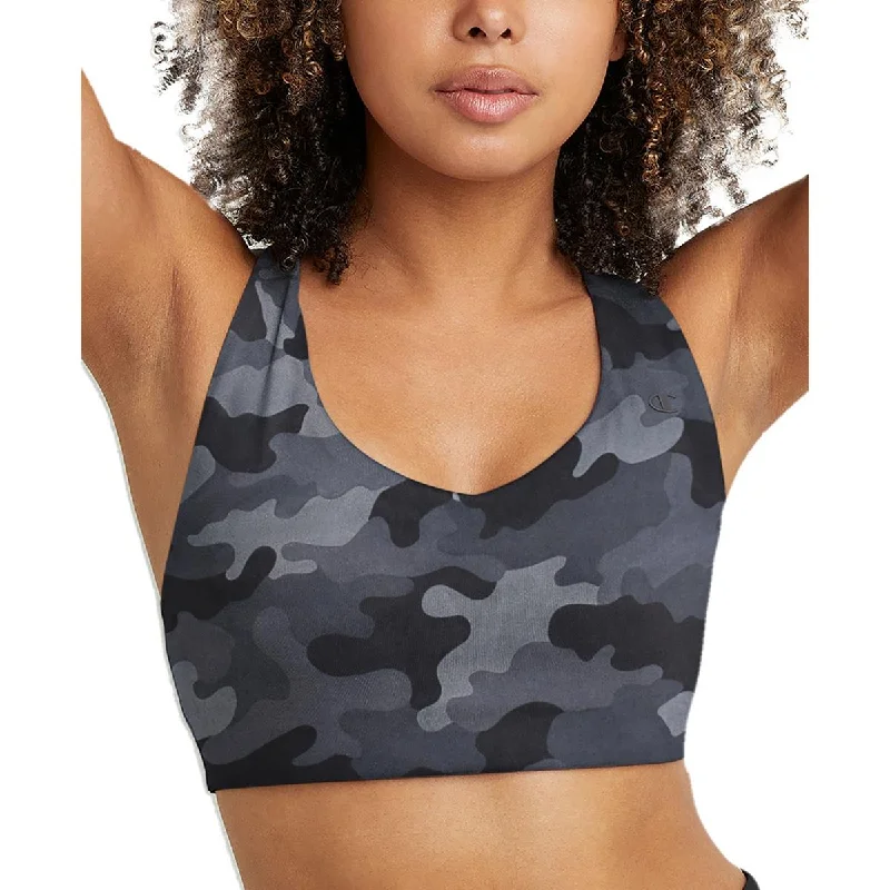 Champion Womens Camouflage Sports Bra Laid - back Women's Vibe