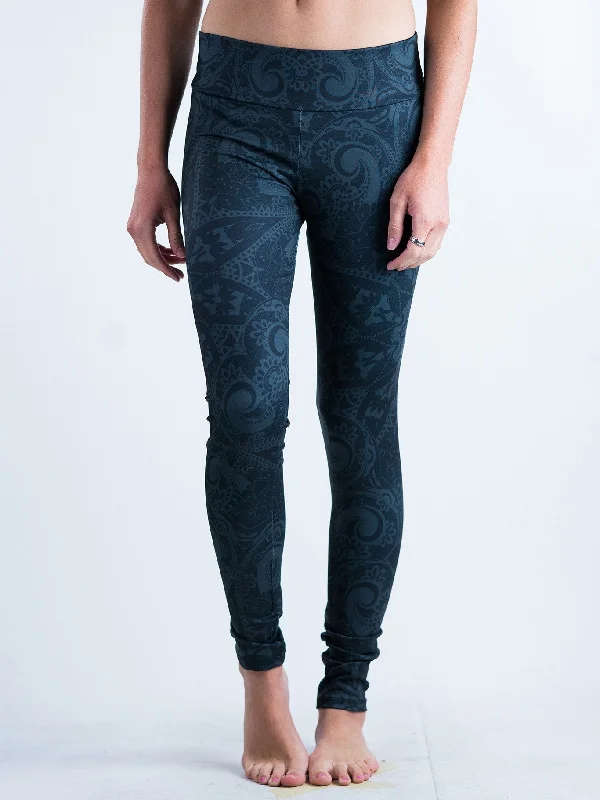 Ghost Mandala Leggings Hip Women's Retro