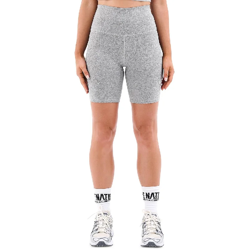 P.E Nation Womens Camino Logo Fitness Bike Short Casual Women's Loose - fitting