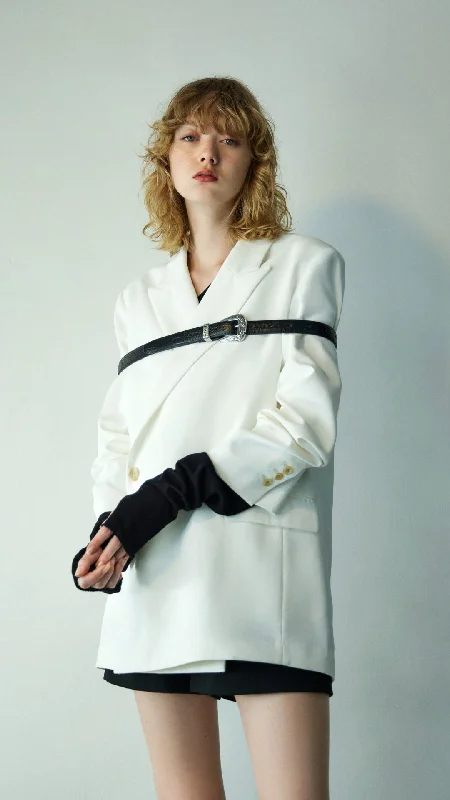 Oversize Blazer Confident Women's High - fashion