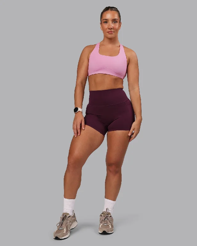 Elixir X-Short Tights With Pockets - Cherry Lacquer Streetwear Style for 