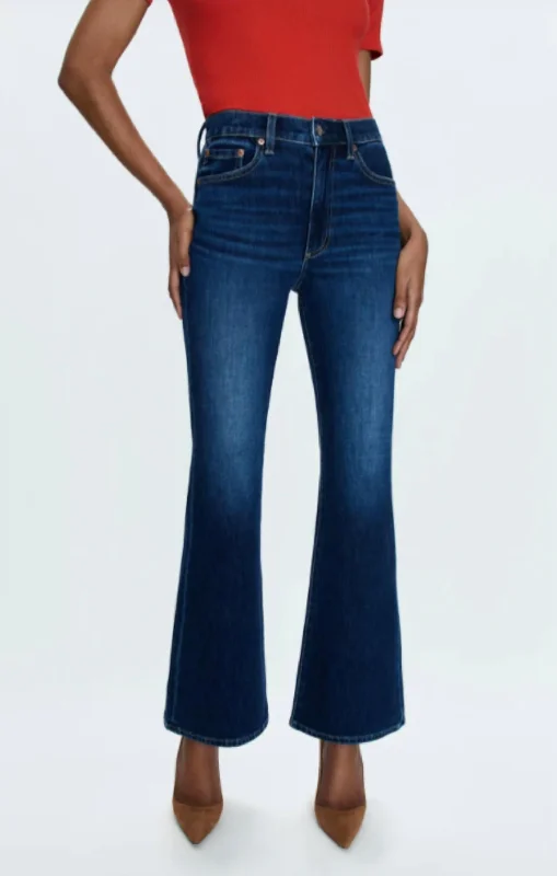 Haven High Rise Boot Jeans In Greenwich Wash performance