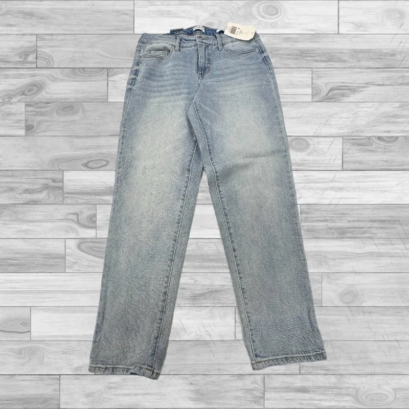 Jeans Straight By Wonderly In Blue Denim, Size: 6 Streetwear Style for 