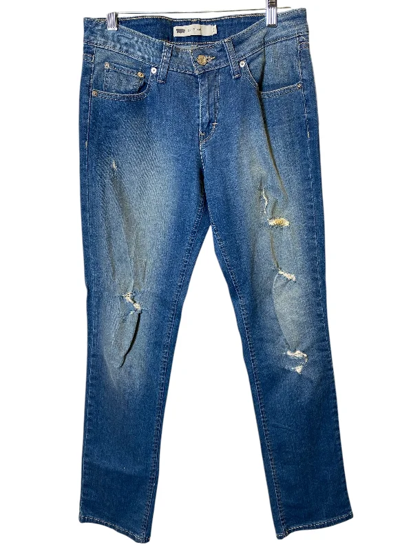 Jeans Straight By Levis In Blue, Size: 6 Casual Women's Japanese 