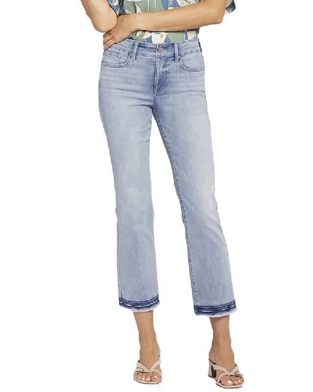 NYDJ Petite Marilyn New Wave Straight Leg Jean Sophisticated Women's 