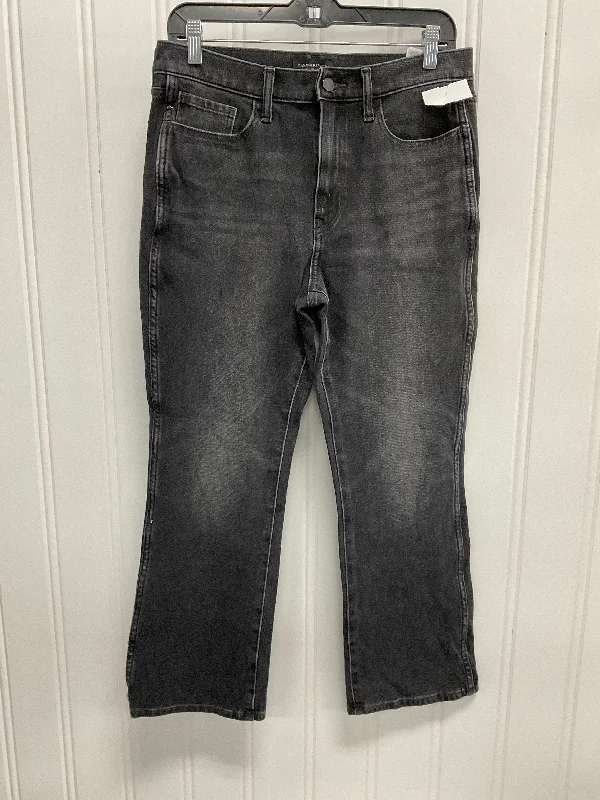 Jeans Boot Cut By Banana Republic In Black, Size: 10 Disco