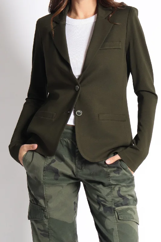 Olive Riri Ponte Fitted Blazer Scandinavian