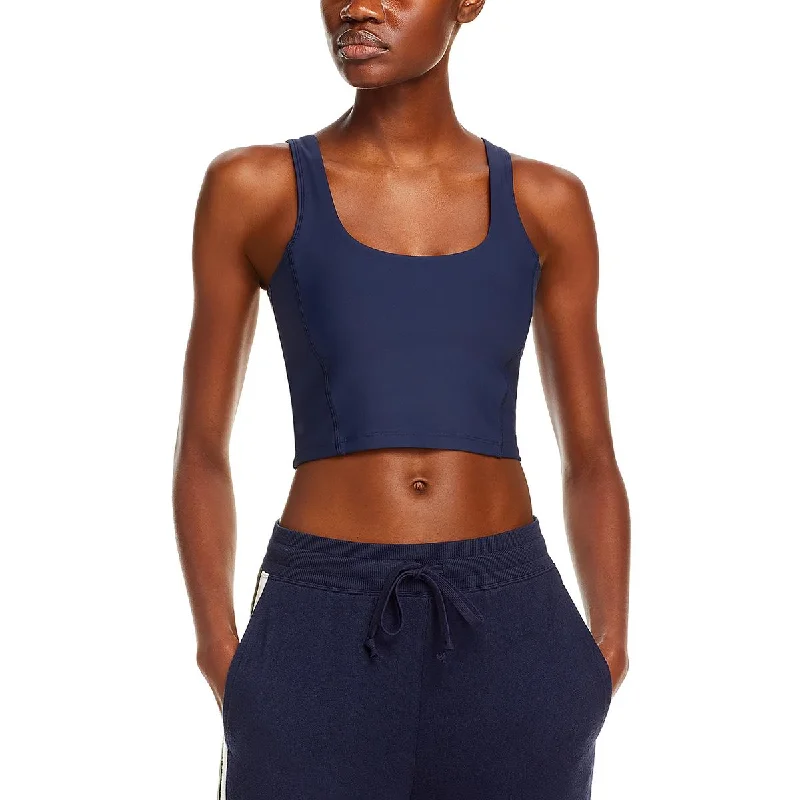 Aqua Womens Workout Fitness Sports Bra Cozy Women's Sherpa - lined