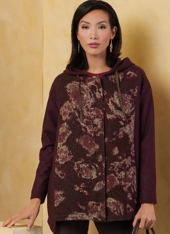 Vogue Knit Tops V2067 Stylish Women's Tropical 