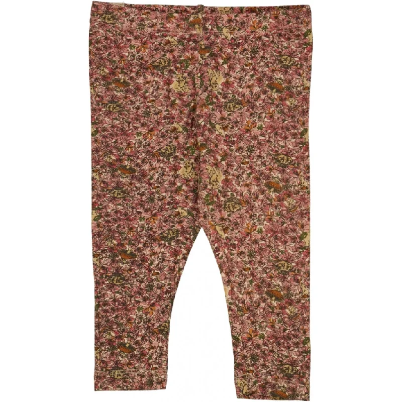 Jersey Leggings - flowers and animals Classic Women's Pin - striped