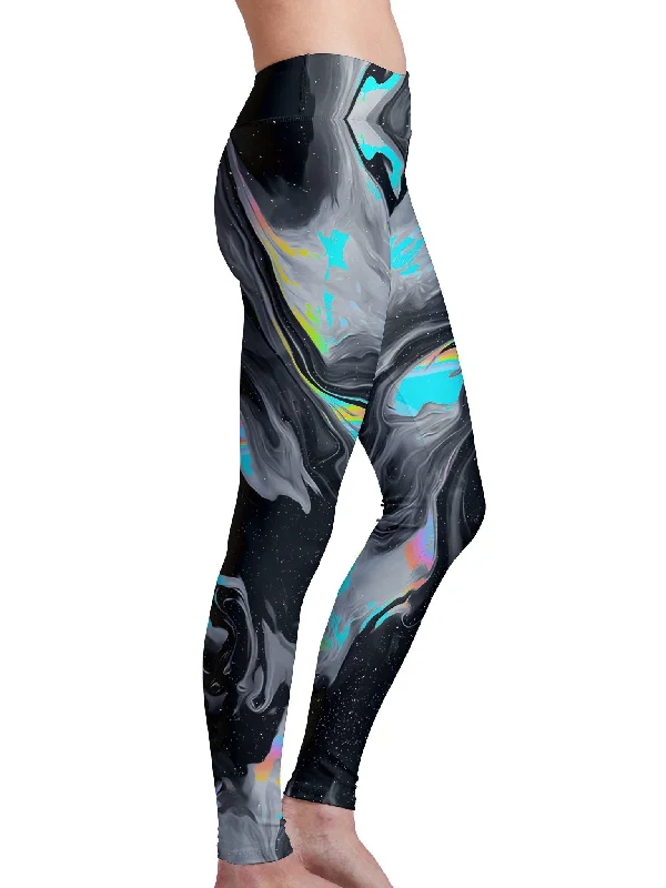 King Of Chrome Leggings Preppy Women's College