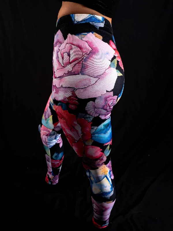 Vintage Flowers 2.0 Tights Feminine Women's Style 