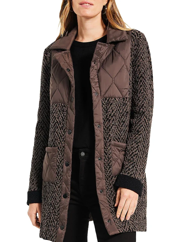 Womens Qulted Warm Quilted Coat Rugged Women's Outdoor 