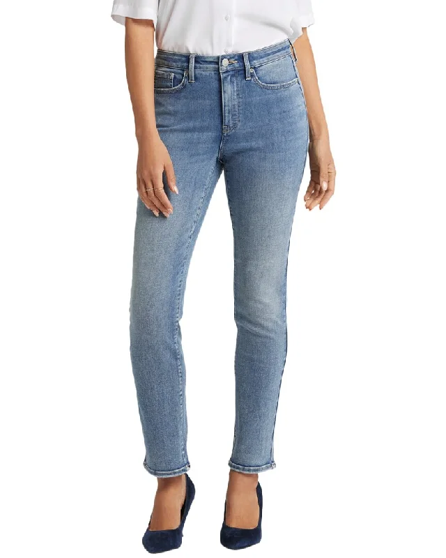 NYDJ Sheri Indigo Stream Slim Jean Dapper Women's 1920S