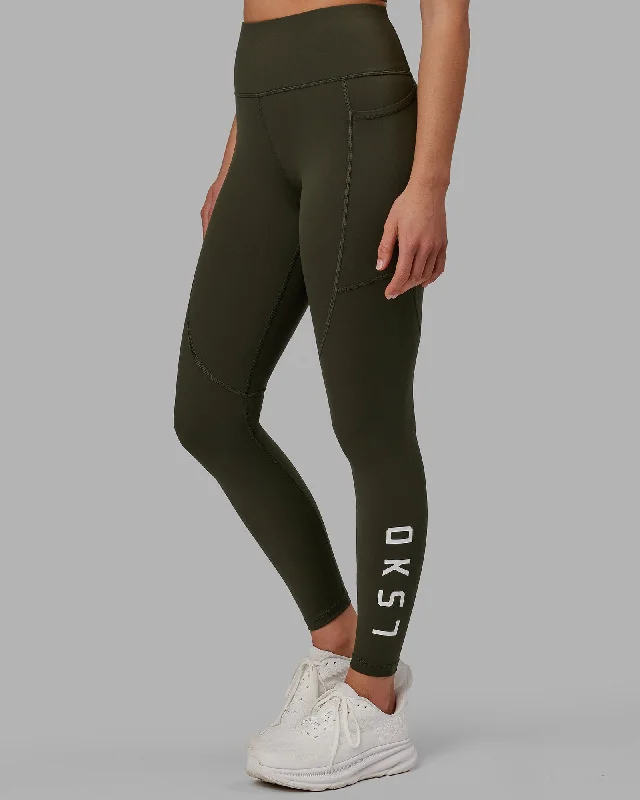 Rep Full Length Tight - Forest Night Disco